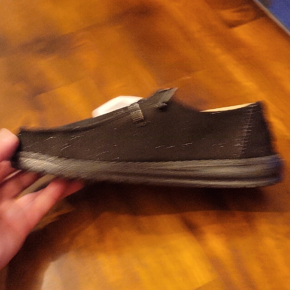 NWT Hey Dude Women's Wendy Black Stardust Slip-On Loafers - Picture 5 of 8